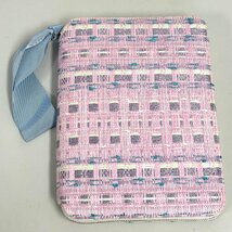 【80】ほぼ日手帳 A5サイズ 手帳カバー MALHIA KENT ピンク ツイード 未使用品 現状品_画像1