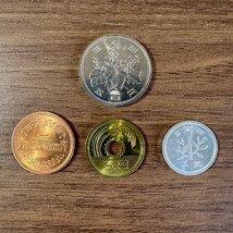 【昭和64年】硬貨4枚組 500円玉 10円玉 5円玉 1円玉 収集家放出品 99_画像2