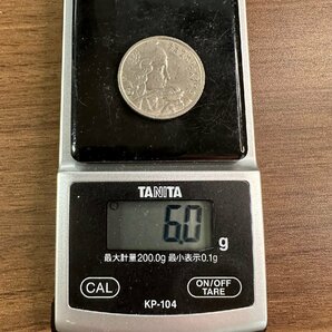 【フランス】1954年 100フラン硬貨 1枚組 総量6.0g 収集家放出品 99の画像5