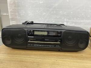 送料無料S83206 Panasonic RX-DT8 CD カセット ラジオ バブルラジカセ パナソニック