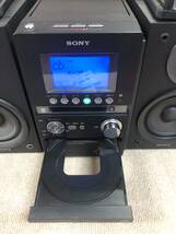 K-1058 SONY ソニー MD/CD/カセット/USB Hi-Fi オールインワンコンポ CMT-M35WM _画像3