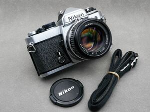 Nikon ニコン FE フィルムカメラ + Ai Ai-s Nikkor 50mm F1.4S マニュアルフォーカスレンズ