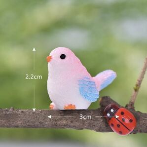 小鳥オブジェ ガーデニング 置物 ガーデンオーナント 飾り インテリア オブジェの画像5