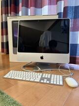 Apple iMac MA876J/A 20インチ 2008年購入 使えるけどジャンクとして出品_画像1