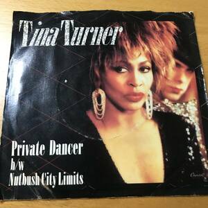 試聴 73年自身の名作セルフ・カヴァー TINA TURNER NUTBUSH CITY LIMITS NM / PRIVATE DANCER EX+ 1988 ロックンロール