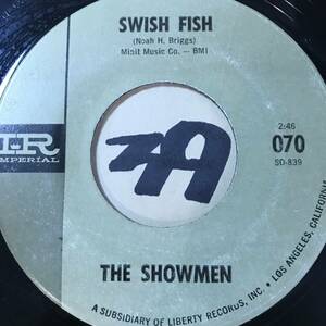 試聴 ニューオーリンズ・ダンス・タイム’63 THE SHOWMEN SWISH FISH 両面EX+ 