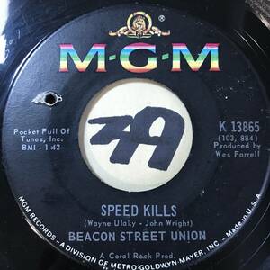 試聴 68年ボストン・サイケデリック・ロック BEACON STREET UNION SPEED KILLS 両面VG++ SOUNDS EX+