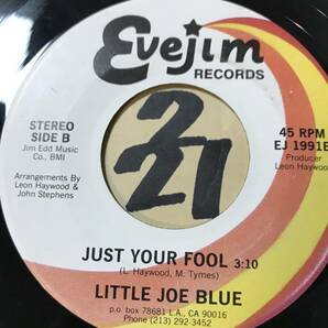 モダン・ブルース45 LITTLE JOE BLUE BIG LEG WOMAN EX+ ウォーキング・テンポの画像2