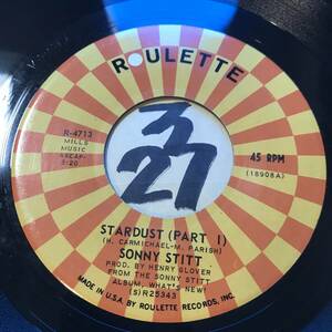 SONNY STITT STARDUST PT1 PT2 両面EX+ 