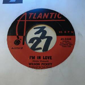 WILSON PICKETT I’M IN LOVE (Bobby Womack) / STAG-O-LEE 両面EX+