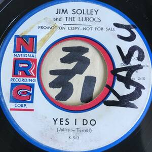 試聴 南洋憧憬コンガ・ロック JIM SOLLEY AND THE LUBOCS YES I DO 両面EX 