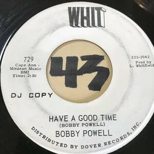 試聴 BOBBY POWELL HAVE A GOOD TIME VG++ SOUNDS EX 