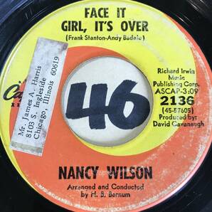 試聴 NANCY WILSON THE END OF OUR LOVE 両面VG++ SOUNDS EX の画像1