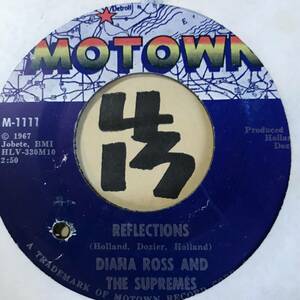 スペイシーなエフェクトで注目 DIANA ROSS AND THE SUPREMES REFLECTIONS 両面NM Slow Flow by Busta Rhymes feat. Ol' Dirty Bastard ネタ