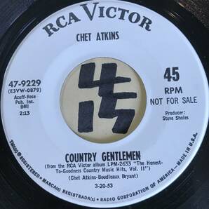 試聴 CHET ATKINS COUNTRY GENTLEMEN 両面NM の画像1