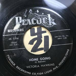 試聴 ブルース/ゴスペルの時間 VICTORIA HAWKINS HOME GOING 両面VG++ の画像1