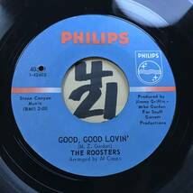 試聴 THE ROOSTERS GOOD, GOOD LOVIN’ 両面NM _画像1