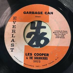 試聴 LES COOPER & THE SOULROCKERS GARBAGE CAN VG++ SOUNDS EX/ BOSSA NOVA DANCE VG++ 