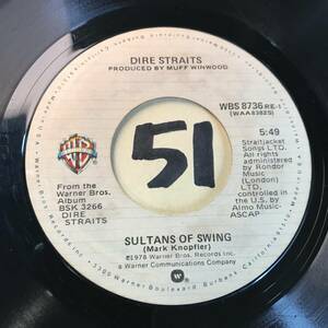 試聴 パブ・ロック名作 DIRE STRAITS SULTANS OF SWING 両面VG++ SOUNDS EX