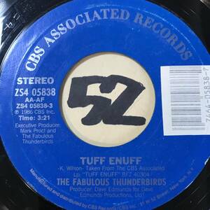 試聴 THE FABULOUS THUNDERBIRDS TUFF ENUFF EX+ / LOOK AT THAT, LOOK AT THAT VG++ SOUNDS EX 