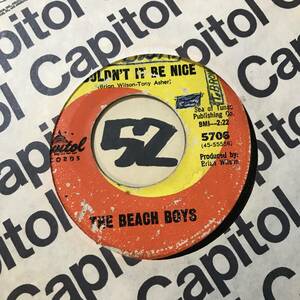 試聴 THE BEACH BOYS WOULDN’T IT BE NICE 両面VG++ アメリカン・グラフティー・エンド・ロールのテーマ 