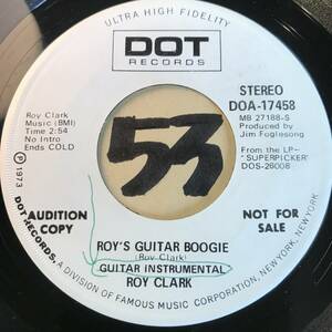 試聴 パブ・ロック・ブギー ROY CLARK ROY’S GUITAR BOOGIE 両面NM ロカビリー・インスト