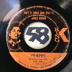 試聴 JAMES BROWN AIN’T IT FUNKY NOW PT1 PT2 両面VG++ SOUNDS EX+ の画像1