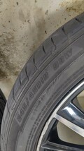 アルファード等　タイヤ付レオニス19インチアルミホイール4本セット　19×8J　114.3　5穴　タイヤ　グッドイヤー245/45R19　2017年製　_画像8