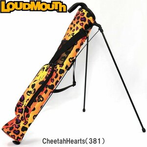 ★ラウドマウス LM-CC0006 セルフスタンド CheetahHearts（381）チーターハーツ★セルフバッグ/クラブケース★