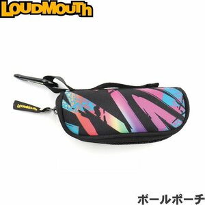 ★LOUDMOUTH ラウドマウス LM-BC0005 ボールポーチ Gapeep（383）ボール3個収納 ボールケース★送料無料★