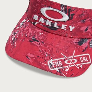 ★OAKLEY オークリー FIXED VISOR 24.0 ゴルフ サンバイザー 81Y（PINK-PRINT） FOS901719★送料無料★日本仕様★の画像4