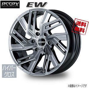 ESSEX ESSEX EW ハイパーグロス 19インチ 6H139.7 8.5J+18 4本 106.2 業販4本購入で送料無料