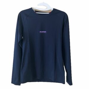 マムート MAMMUT トップス 長袖Tシャツ （ロンT）ネイビー　M 