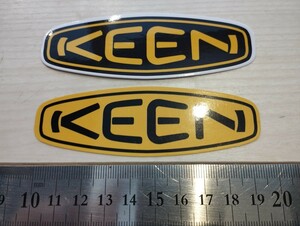 アウトドアステッカー　２枚セット　キャンプ　アウトドア　キーン　KEEN