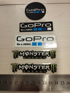 モンスターエナジー　ステッカーセット　バイクステッカー　ヘルメットステッカー　バイザーステッカー　monster　energy　GoPro　moto