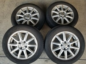 185/60R15×5.5J　ET45 4H PCD100 TOYO 4本セット 