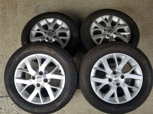 美品　185/65R15 サマー 4本セット 日産ノート純正ホイール 　YOKOHAMA　ブルーアース