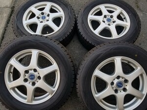 215/65R16 DUNLOP　WINTERMAXX FEID 16インチ PCD114.3/5H　ウィンターマックス　WM01