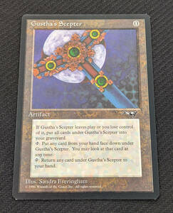 MTG ALL 英語版 Gustha's Scepter