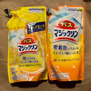 バスマジックリン 泡立ちスプレー つめかえ用 330mL ２個