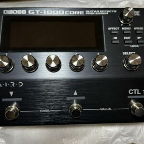 BOSS GT-1000CORE 美品！+Oyaide L/15v2(電源ケーブル）＋MUSIC WORKSエフェクターケース セット！ ボス マルチエフェクターの画像1