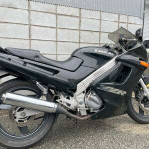 ZZR250 後期モデル EX250H-A18 黒色 エンジン始動 書類あり ZZ-R 検)ニンジャ250 NINJA の画像4