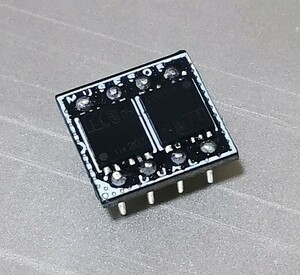 【生産終了品】日清紡マイクロデバイス社製　MUSES 05 デュアル化DIPサイズ基板実装ローハイト品
