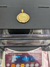 マン島キャットコイン　1/5oz ペンダントトップ　純金コイン　K18枠 1998年　総重量12.8グラム_画像6