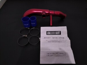  rare! RALLIART Z27AG Colt Ralliart Ver.R sport air suction pipe intercooler outlet pipe set RA150203S1