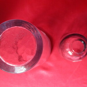 月夜野工房 藍流 ガラス製 冷酒 酒器 ４点セット 未使用品の画像5