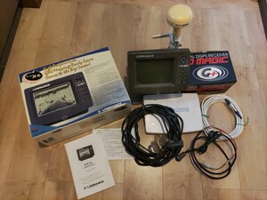  Lowrance GPS Fish finder LCX-15MT secondhand goods Fishfinder LOWRANCE cheap exhibition!