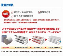 復活 DPFクリーナー PD-133 大丸テクノ DPF専用特殊洗浄剤 ディーゼルエンジン DPF洗浄 つけ置き洗浄 繰り返し使用 DPF再生_画像8