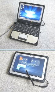 ★専用ペン付＆リアカメラ搭載モデル★Core i5-7Y57★TOUGHBOOK CF-20E[1.2GHz/4G/128GB]★SSD★正規リカバリー品★k