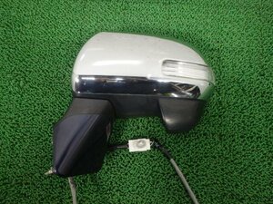 ●ヴォクシー　ZRR75W　H21/8　左ドアミラー　左サイドミラー　87940-28B31　メッキ　電動格納　ヒーター付　ウィンカー付　9ピン